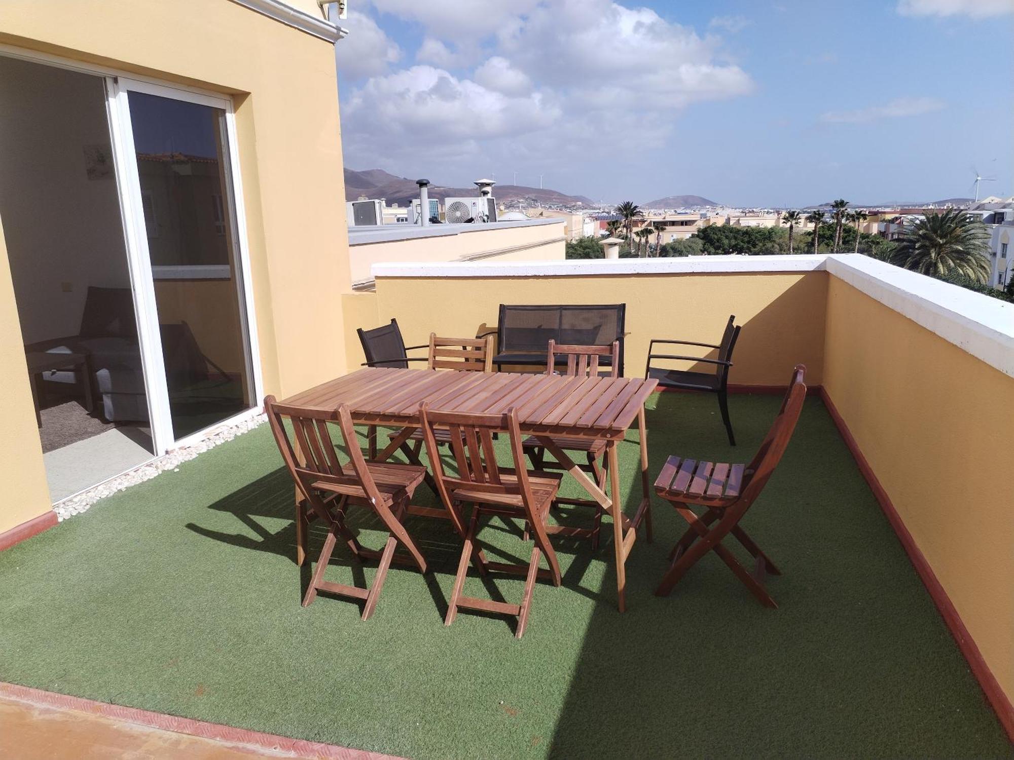 Apartamento Sol A Free Parking Air Conditioning Vecindario  Buitenkant foto